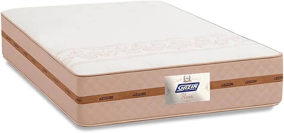 Colchao Gazin Flora 1,38x20 Bege Bonnel