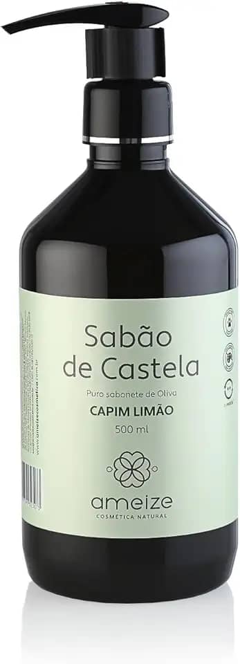 Sabão de Castela Capim Limão 500 ml Válvula Pump