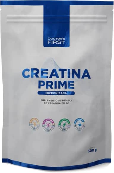 Creatina Monohidratada Micronizada,PURA, 200 MESH, maxima absorção, 300g, Doctor's First