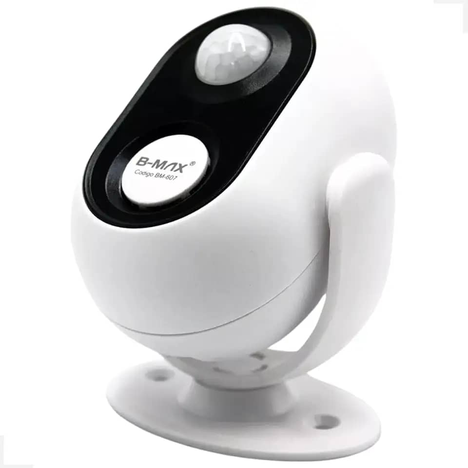 Sensor Detector Presença Segurança Sonoro Voz Alerta Loja 3 em 1