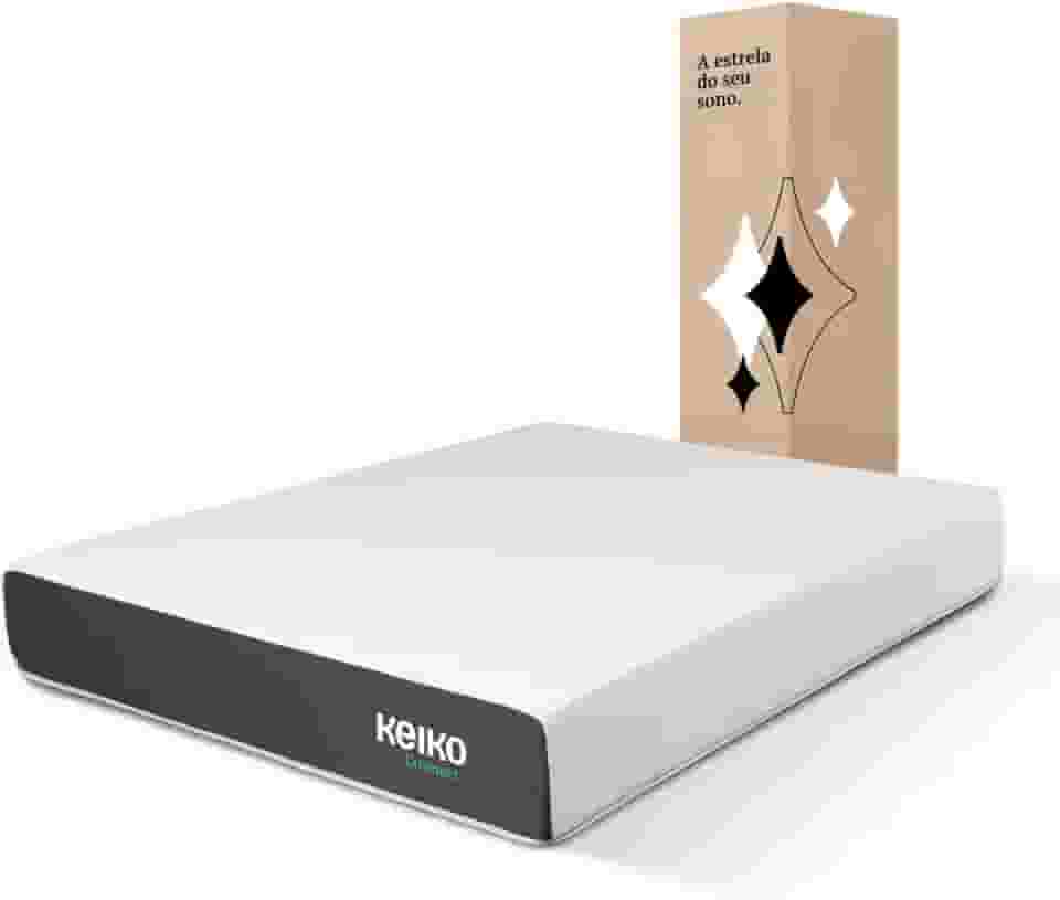 Colchão Queen 25x158x198 D33 Connect Molas Ensacadas Massageador Keiko