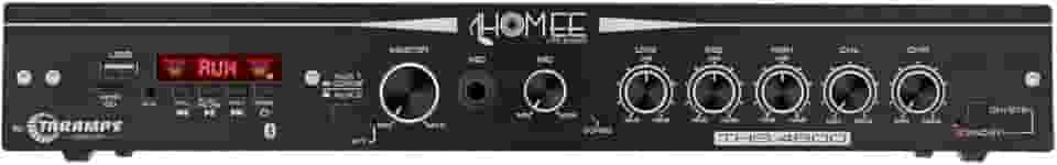 Amplificador Receiver Rádio Frequência Taramps THS 4600 Classe D Multi-Channel 250 W RMS Amplificador Residencial Comercial