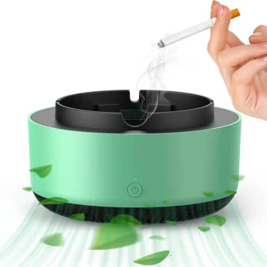 Cinzeiros Sem Fumaça para Cigarros Inteligência, Cinzeiro Sem Fumaça, Purificador de Ar Cinzeiro, Cinzeiro Multifuncional, Cinzeiro Sem Fumaça para Casa, Cinzeiro Interior Sem Fumaça