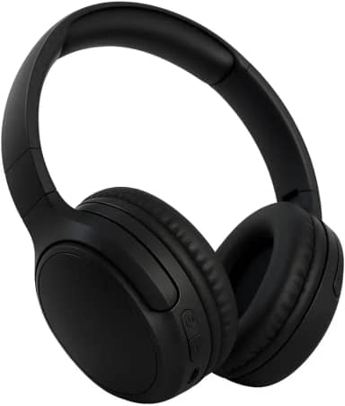 Fone de Ouvido Bluetooth 5.3 On-ear. Cancelamento de Ruído e Regulavel para Corridas e Academia, Headphone Sem Fio com Microfone Integrado Confortavel e Dobravel Compativel com Android e IOS. (Preto)