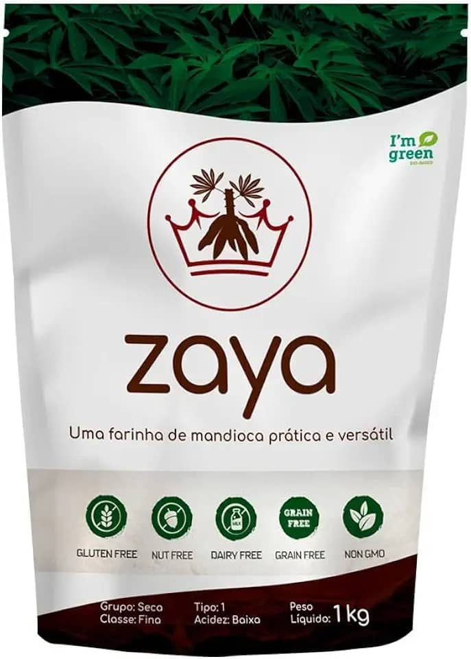 Zaya Farinha - A Farinha Multiuso Sem Glúten De Ingrediente Único