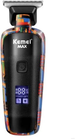 Máquina de Acabamento Profissional KM-MAX5090 Kemei (Máquina de Cortar Cabelo)