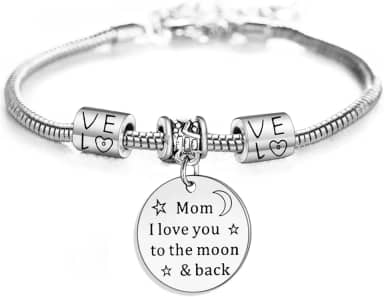 Presente da mãe: Pulseira Best Mom Ever para mãe no Dia das Mães e Dia dos Namorados