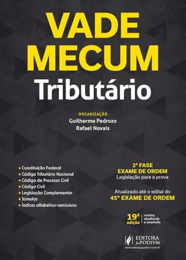 Vade Mecum Tributário - 45º Exame de Ordem 2026 Juspodivm