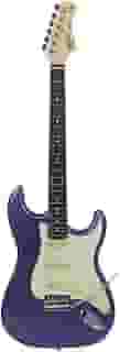 Guitarra elétrica TAGIMA - TG 500 MPP DF MG, Metallic Purple Dark Fingerboard Mint Green