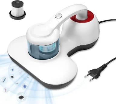 Aspirador Acaro, Aspirador de Pó UV 3 em 1, 11Kpa, 400W, 127V, Alimentação de 2M, removedor de Acaros, Filtragem de Alta Precisão E Lâmpadas UV