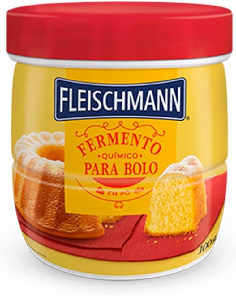 Fermento químico em Pó Fleischmann 100g