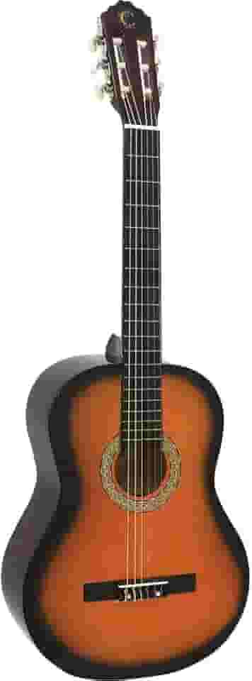 Violão Clássico de Nylon para Destros Verniz Brilhante Com Tensor TCG 200 Sunburst Cordoba