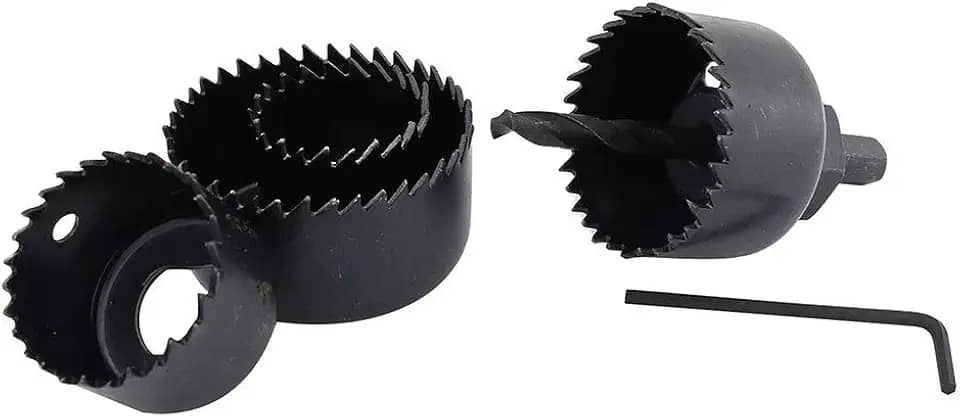 Kit Serra Copo Para Madeira 6 Peças Western