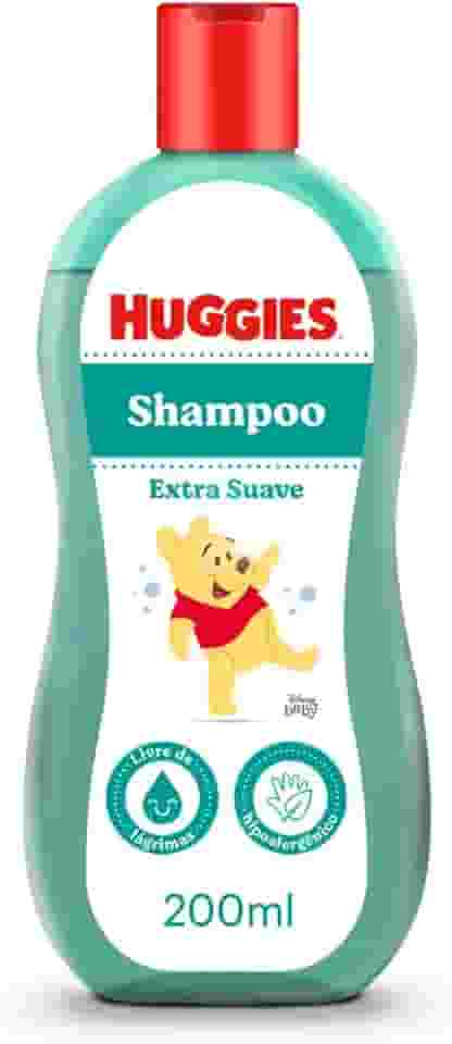 Huggies Shampoo Infantil Extra Suave, 200 ml, Azul