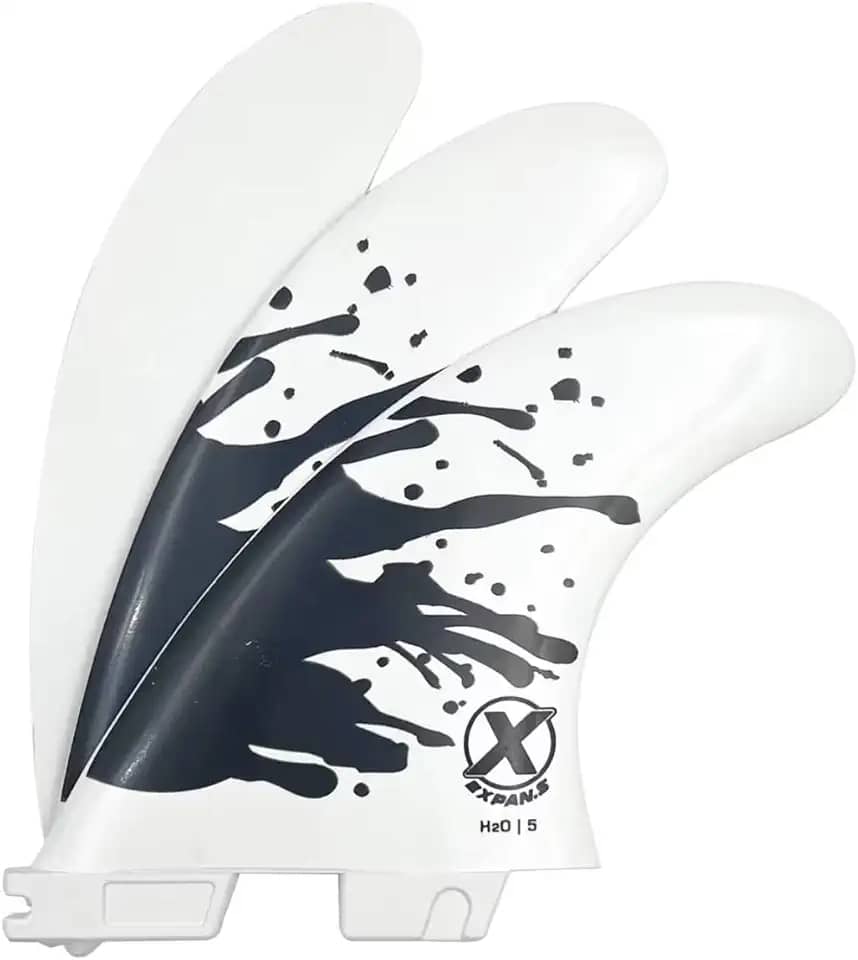 Quilhas Prancha de Surf M5 Encaixe FCS 2 Expans H205 Performance e Rigidez
