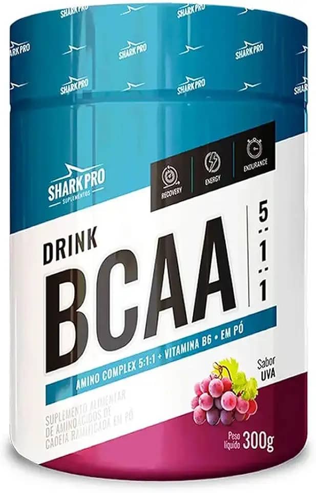 BCAA EM PÓ - BCAA DRINK 5:1:1 - SABOR UVA - 300g
