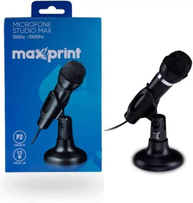 Microfone Studio Max P2 3.5MM