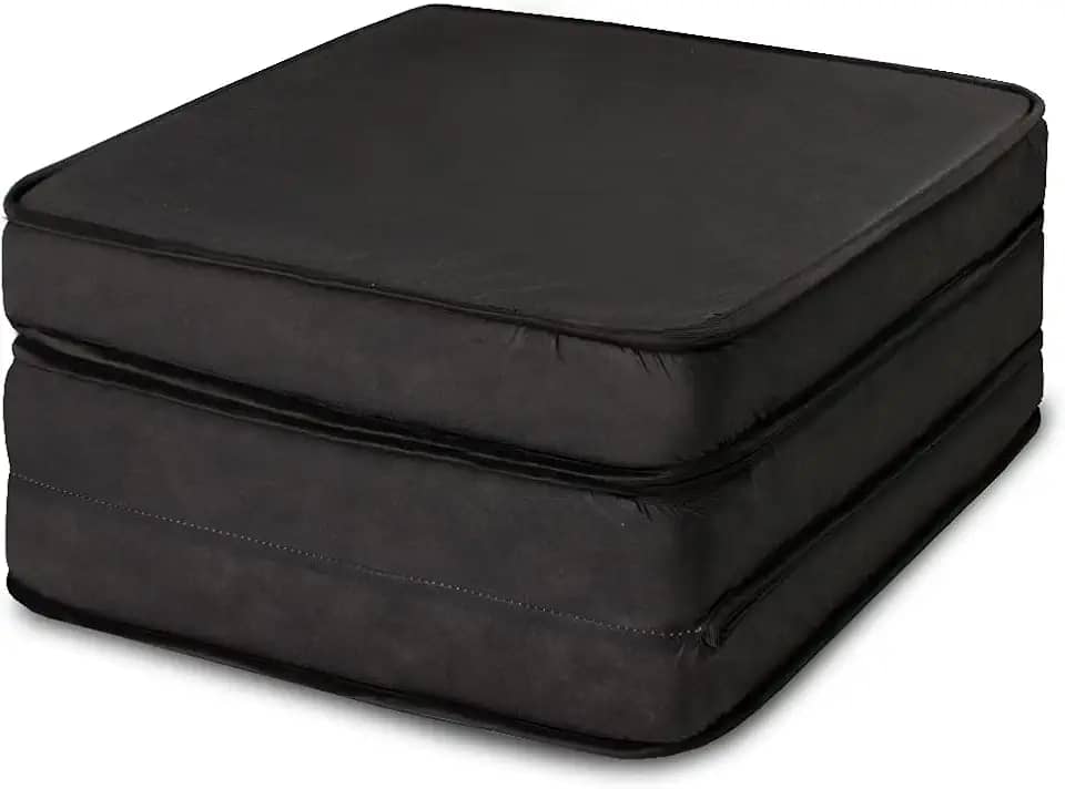 Puff Colchonete Dobrável/Sofa 3 em 1 Solteiro BF Colchões