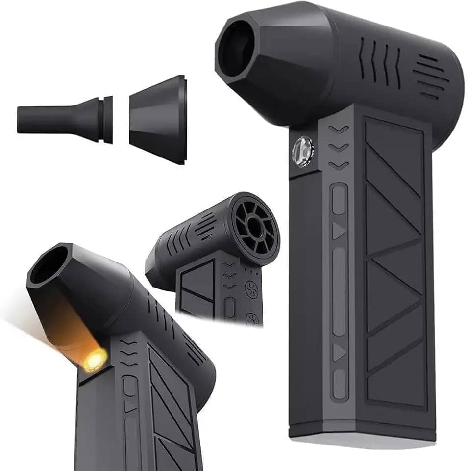 Soprador Pó Aspirador Mini Aspirador Ar Turbofan Soprador Elétrico Portátil Ciclo Três Velocidades para Limpeza Produtos Eletrônicos