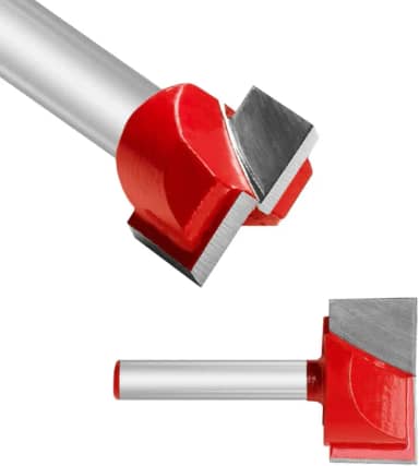 Bit Fresa para Tupia CNC Desbastar Alisar Madeira 30mm Haste 6mm