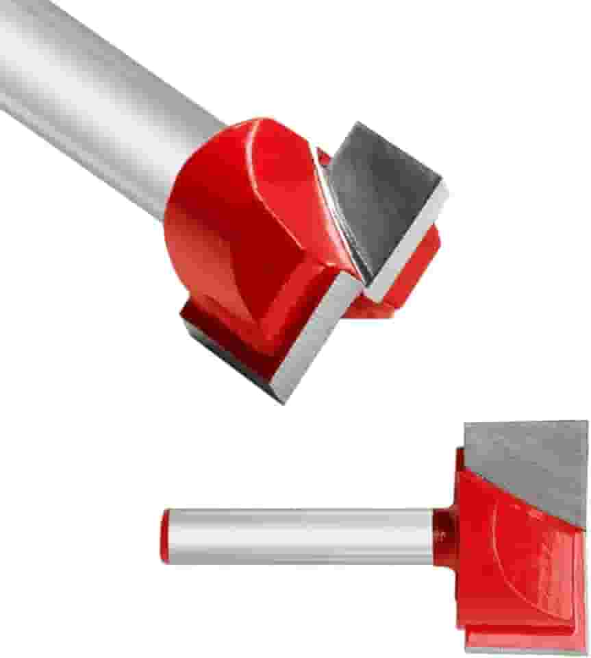 Bit Fresa para Tupia CNC Desbastar Alisar Madeira 30mm Haste 6mm