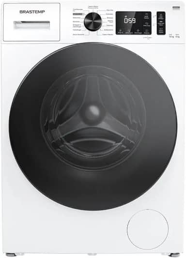 Brastemp - Lava e Seca Brastemp 11 kg/6 kg Branca com Smart Sensor by AI - BNO11AB