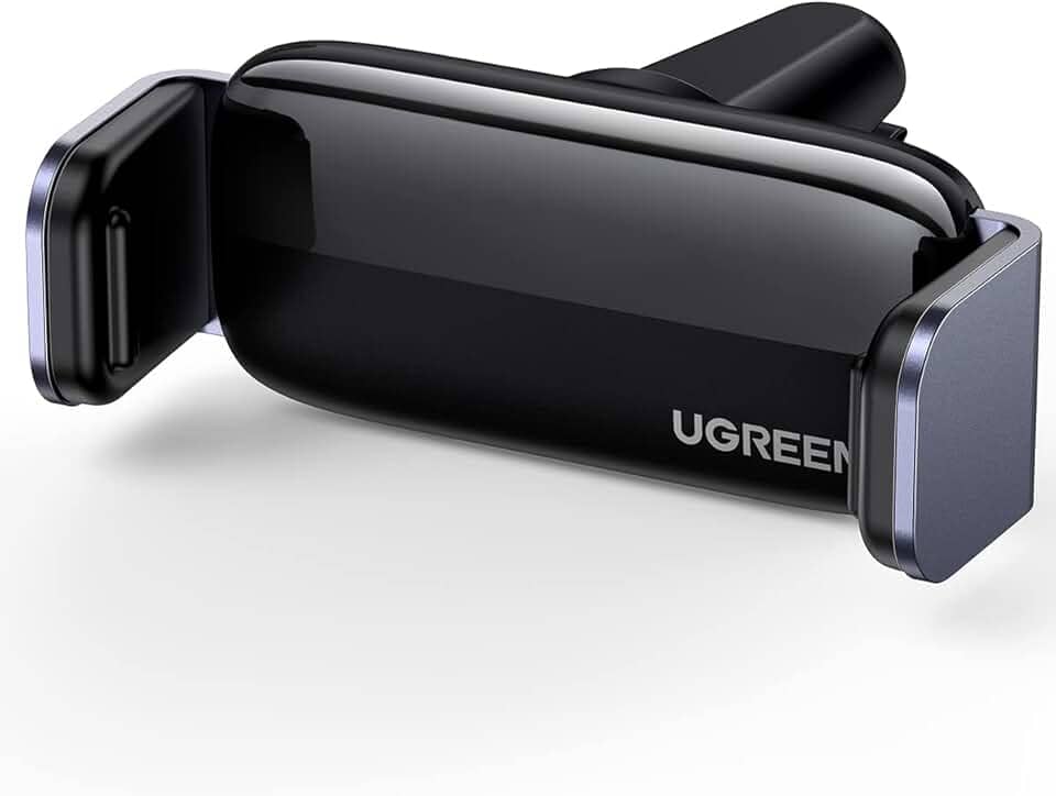 UGREEN Suporte para telefone com ventilação para carro Suporte para clipe de ventilação para celular Suporte para telefone para montagem em carro compatível com iPhone 15 14 13 12 Pro Max Min