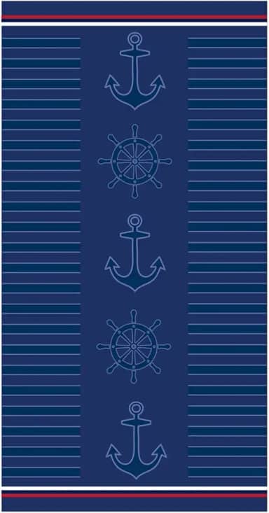 Toalhão de Praia Aveludada 78x150 Beach - Appel (Marítimo, 78 x 150)