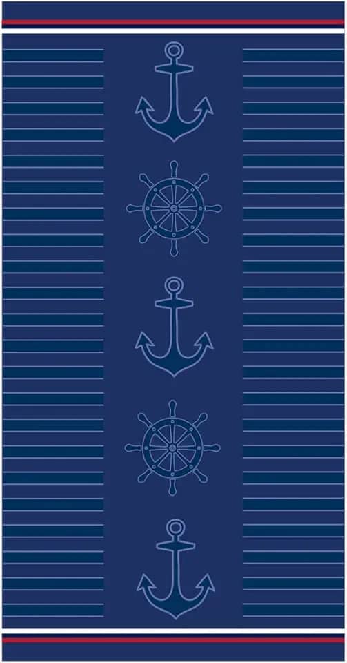 Toalhão de Praia Aveludada 78x150 Beach - Appel (Marítimo, 78 x 150)