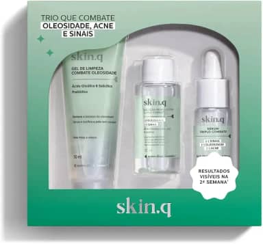 Quem disse, Berenice? Kit Mini Combate Oleosidade Skin.q (3 itens)