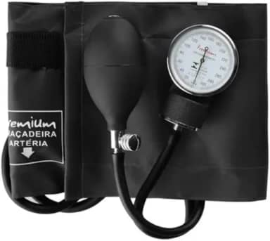 Esfigmomanometro Em Nylon Premium Preto