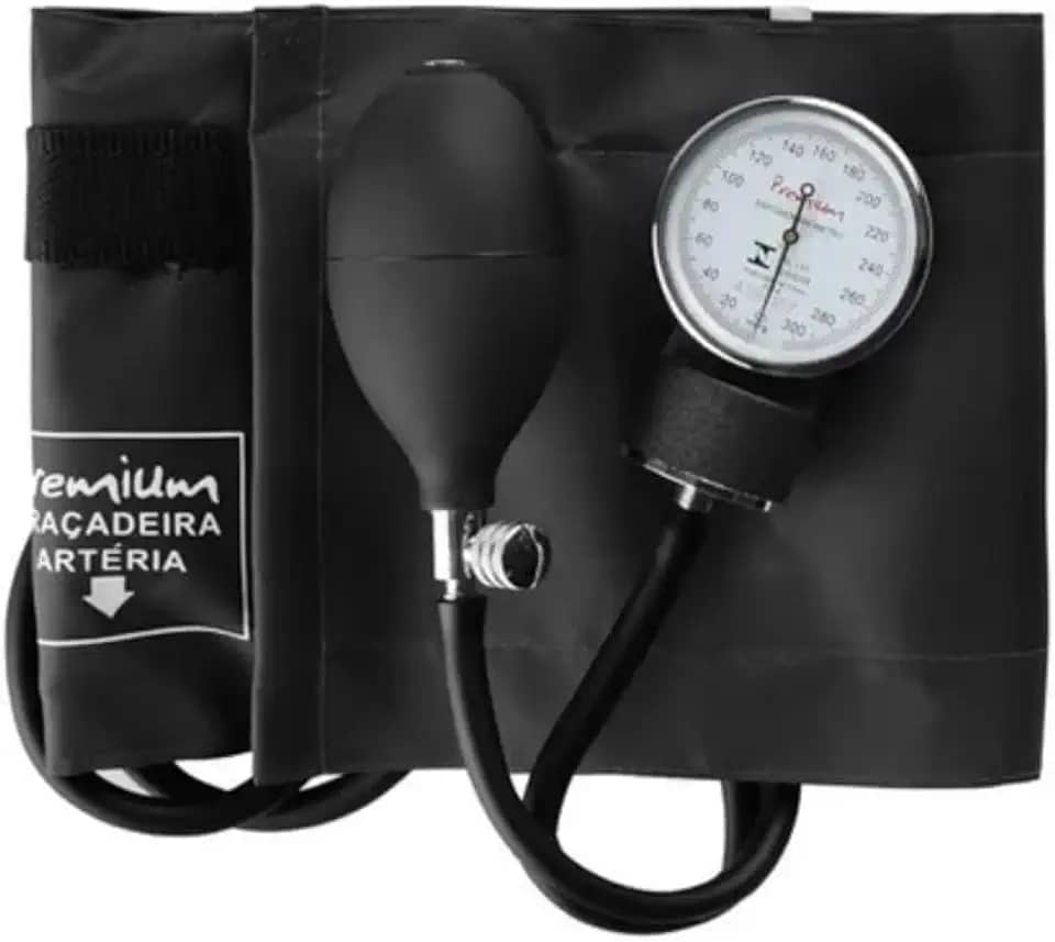 Esfigmomanometro Em Nylon Premium Preto