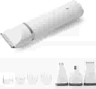 Máquina Tosar Cachorros Cães Recarregável 4 em 1 Kit, Máquina De Tosa Pets Gato Cachorro Tosador,Silencioso, para cães, gatos, cuidados com garras