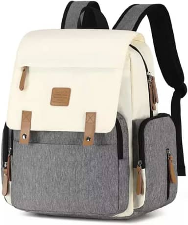 Bolsa Maternity Land modelo Luxury OFF WHITE Premium