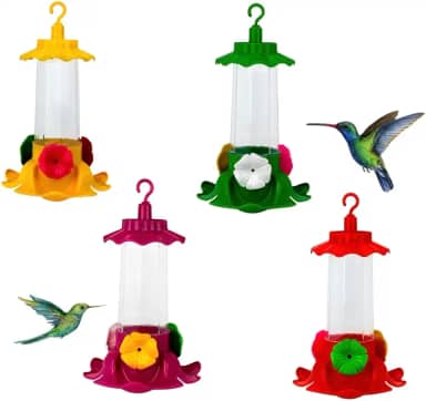 Kit 2 Bebedouros para Beija Flor Para Varanda, quintal, jardins, etc. Modelo Premium - Anti-formiga - 80ml.