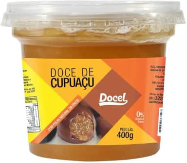 Doce de Cupuaçu Docel, 400g
