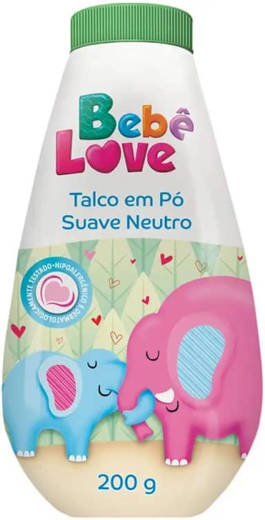 Nutriex - Talco Nutriex Bebe Love 200G Suave Neutro