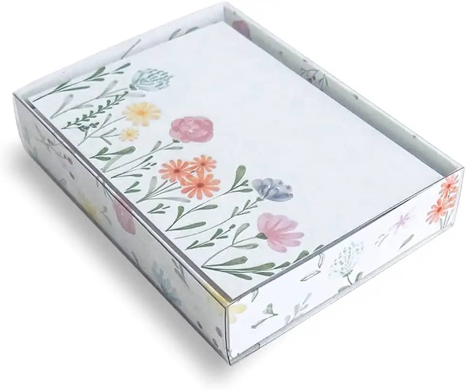 CAIXA DE CARTÃO FLORES ANA LUIZA