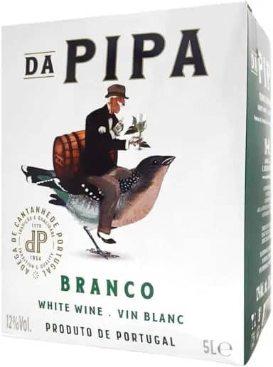 Vinho Branco Bag in Box Da Pipa 5 Litros
