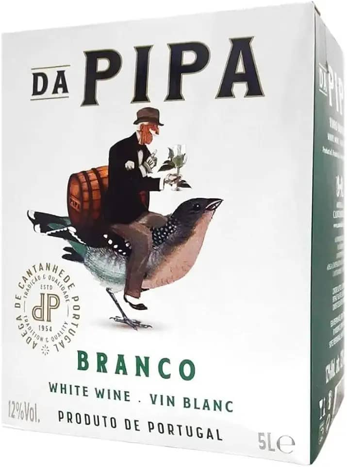 Vinho Branco Bag in Box Da Pipa 5 Litros