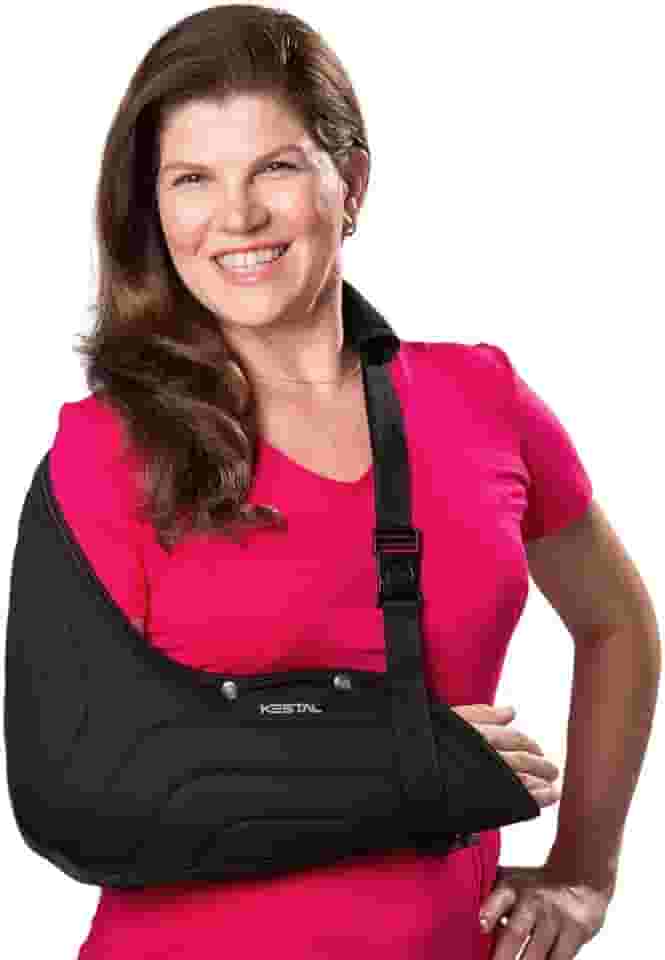 Kestal Tipoia Velpeau Estofada Imobilizadora americana Preto, Bilateral, GG