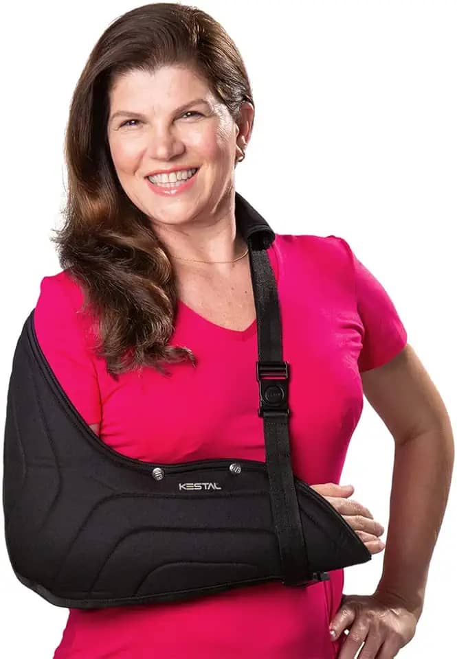 Kestal Tipoia Velpeau Estofada Imobilizadora americana Preto, Bilateral, GG