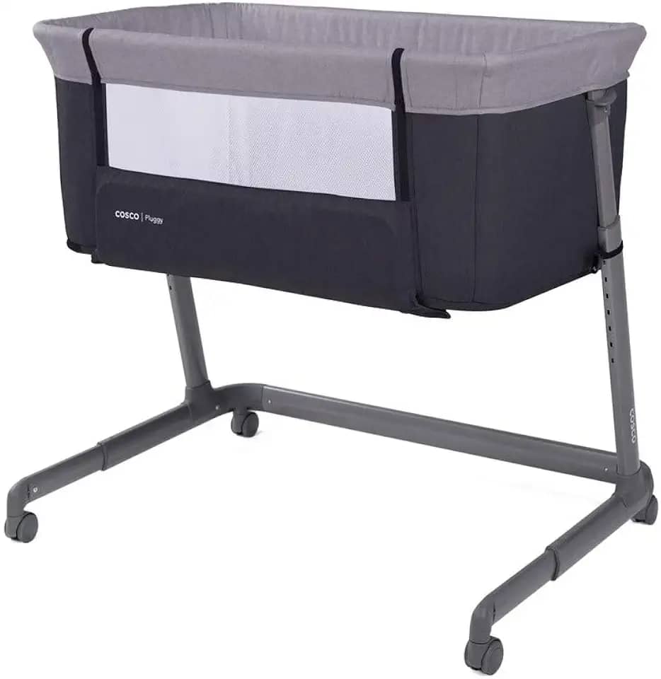 Cosco Kids, Berço Co-bed Pluggy, 0 a 9kg, Cinza Escuro