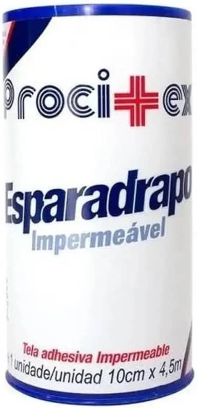 Esparadrapo Cirúrgico Impermeável 10cm X 4,5m Procitex - unidade