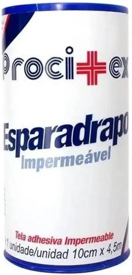 Esparadrapo Cirúrgico Impermeável 10cm X 4,5m Procitex - unidade