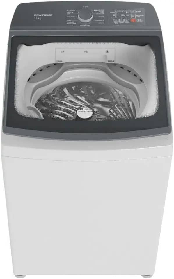 Brastemp - Máquina de Lavar Brastemp 18Kg com Ciclo Tira Manchas Advanced e Ciclo Antibolinha BWF18AB