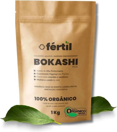 Adubo Bokashi Plus Para Plantas 1 Kg
