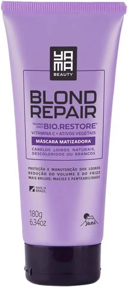 Yamá Blond Repair - Máscara Matizadora Cabelos Loiros 180g