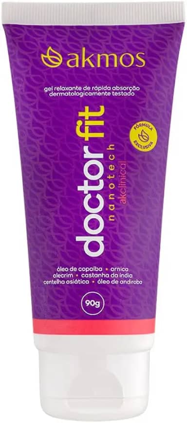 Gel para massagem com Arnica Doctor Fit Akmos 90gr