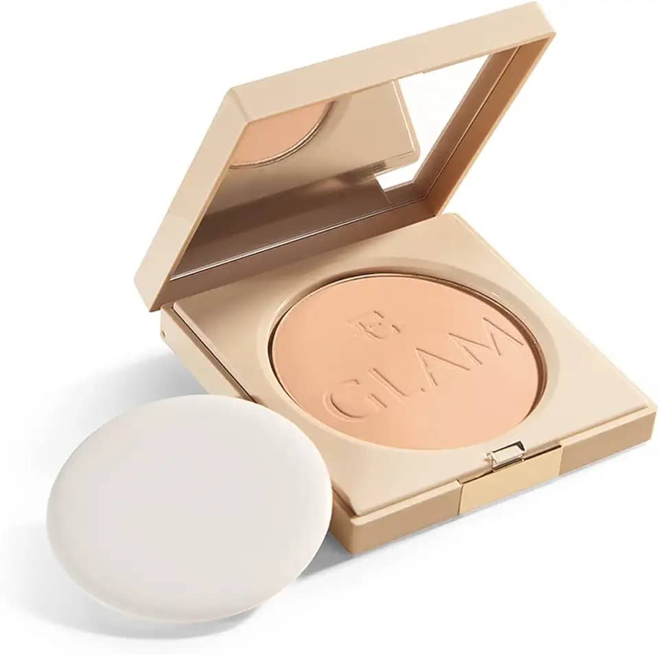 Eudora Base Compacta em Pó Glam Vitamina C + B3 FPS 90 Cor 40 7g